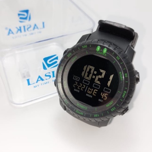 LASIKA 8012 Jam Tangan Fashion Digital Wanita Pria Anti Air Termurah