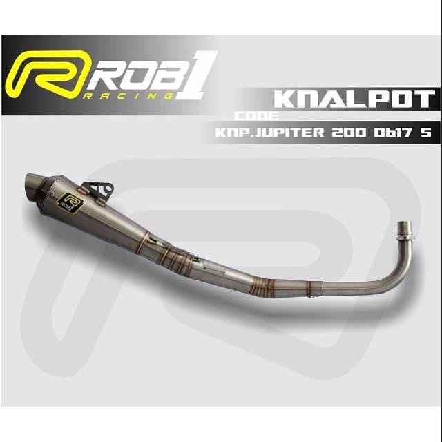 KNALPOT ROB1 JUPITER bebek 200cc sleep engine