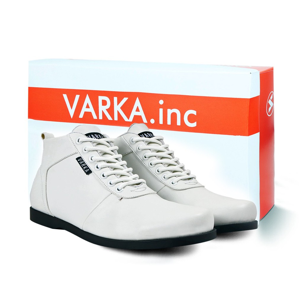 Sepatu Casual Pria V 4286 Brand Varka Sepatu Boot Semi Formal Kuliah Kerja Hangout Murah Berkualitas