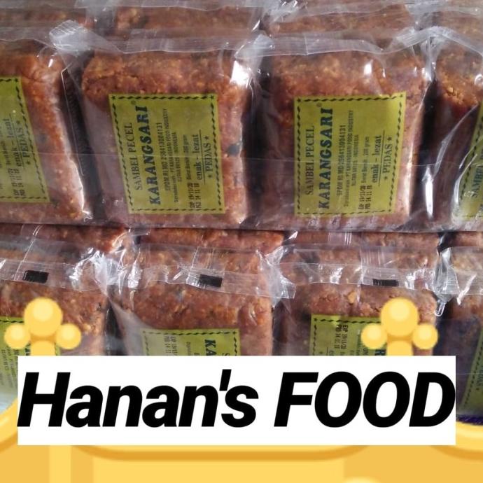 

Promo Awal tahun Sambal Bumbu Pecel "Karangsari" asli Blitar Promo Awal tahun