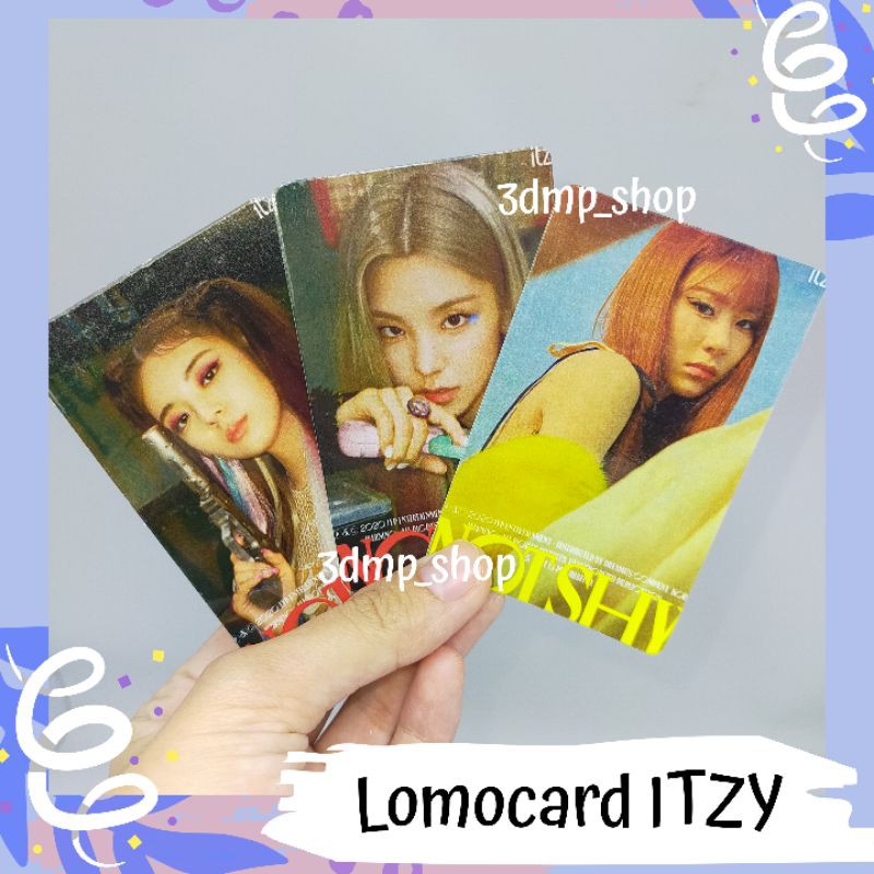 [25 lembar] Photocard Lomo Photo card Lomocard ITZY Cheshire Blah blah blah NOT SHY NOTSHY Checkmate sneaker voltage Guess Who In the morning crazy in love