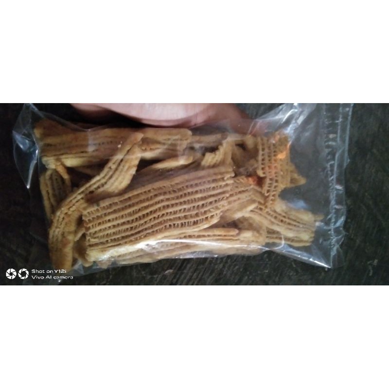 

keripik pelepah pisang (debog ) berat 500 gram