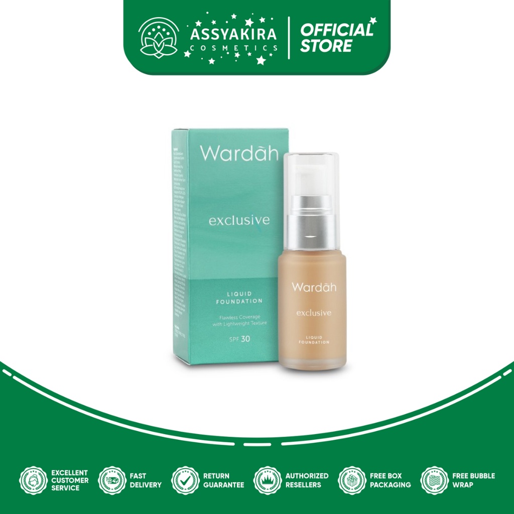 Wardah Exclusive Liquid Foundation 20ml
