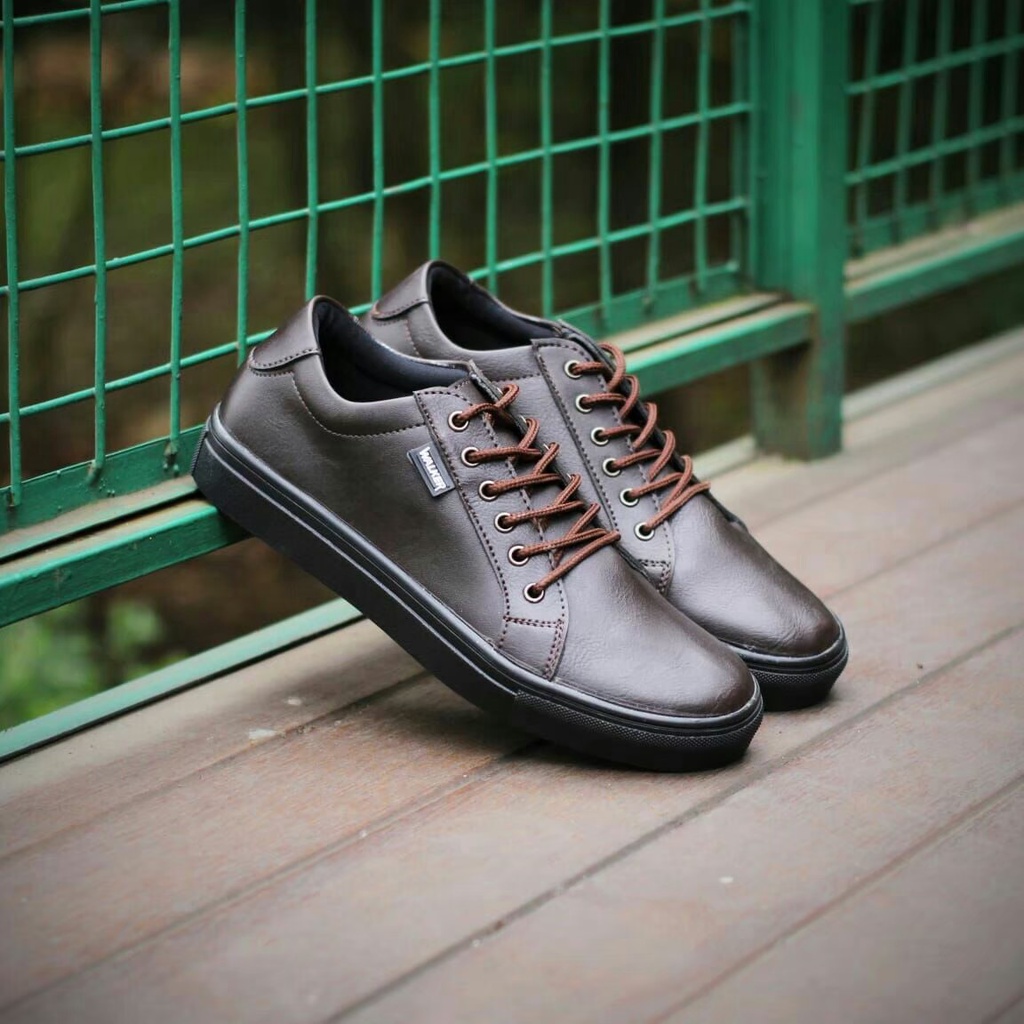 SEPATU SNEAKERS PRIA SEKOLAH KULIAH DEWASA KULIT ASLI ORIGINAL CASUAL FORMAL SEPATU FORMAL PRIA KERJA KANTOR GURU PNS PESTA RESMI NYAMAN FASHION TRANDY