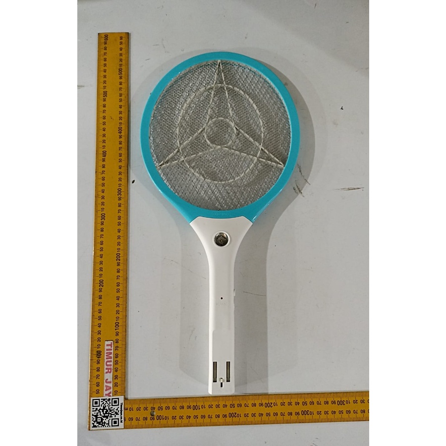 LIGHTSPRO 3 LED raket NYAMUK KENMASTER listrik lampu senter charge
