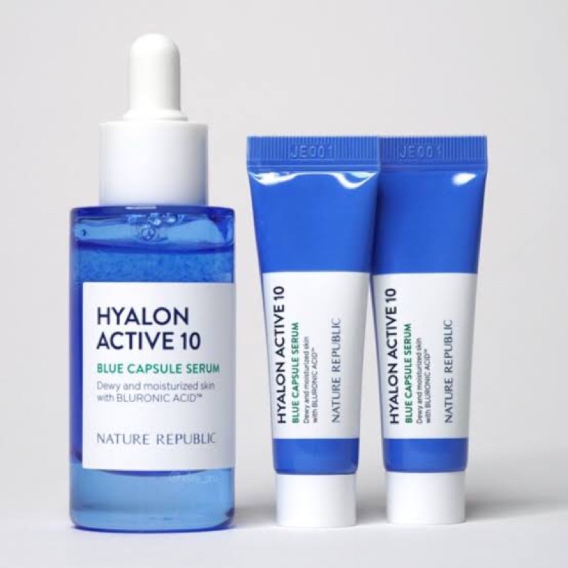 HYALON ACTIVE 10 BLUE CAPSULE SERUM SPECIAL SET Nature Republic