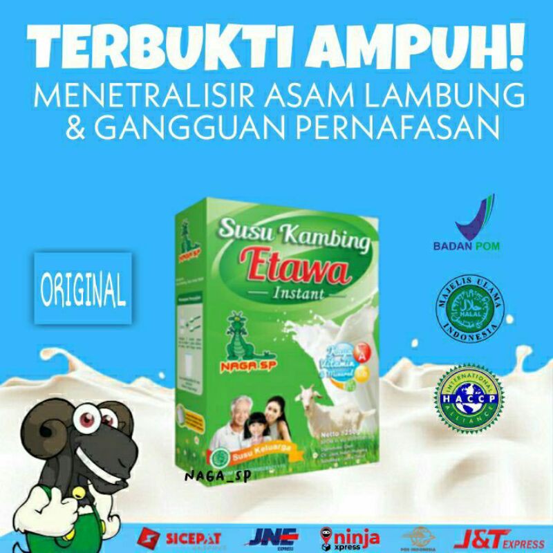 

SUSU KAMBING ETAWA ORIGINAL HERBAL AMPUH MENGOBATI SAKIT MAAG ASAM LAMBUNG GANGGUAN PERNAFASAN