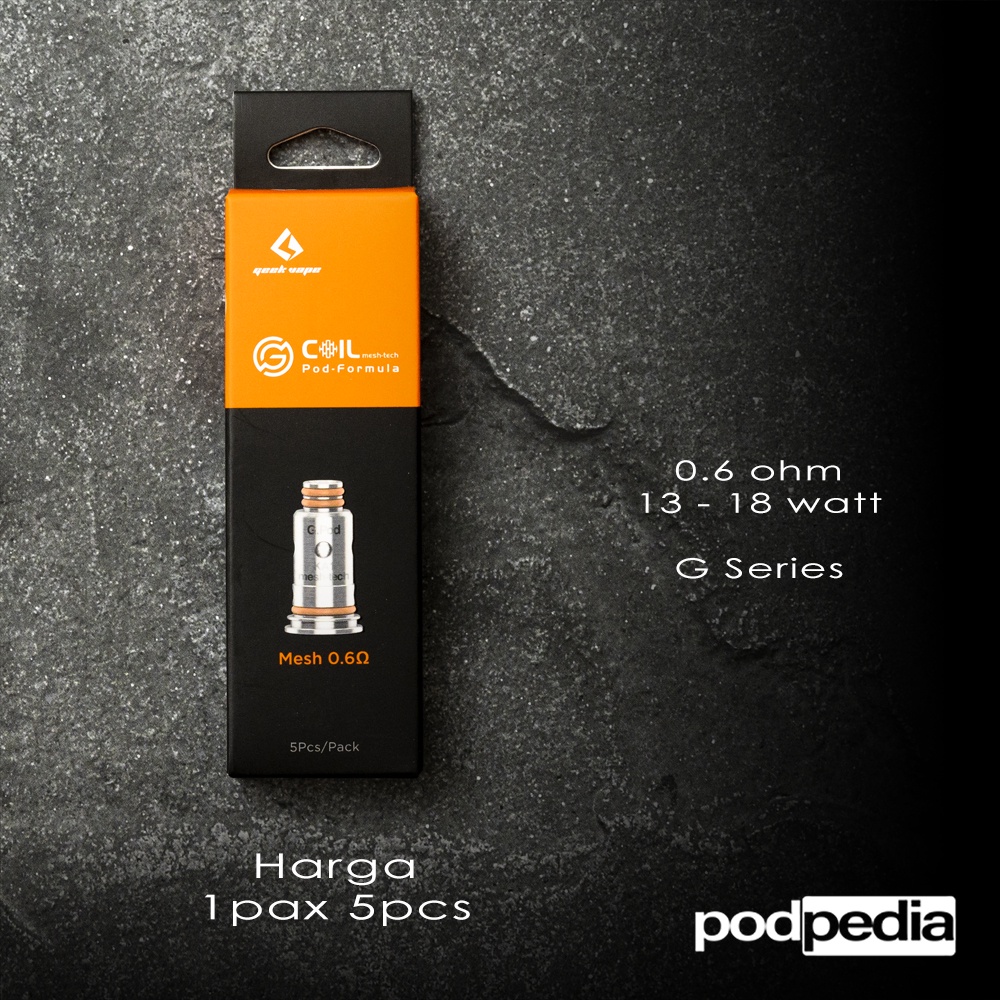 Geekvape G Series 0.6 0.8 1.0 ohm G0.6 G0.8 G1.0  Coil | Aegis Pod AP 2 Wenax Stylus C1