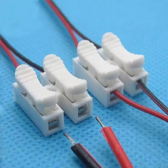 Konektor Kabel 2 Pin 3 Pin Penyambung Kabel Listrik Pencet