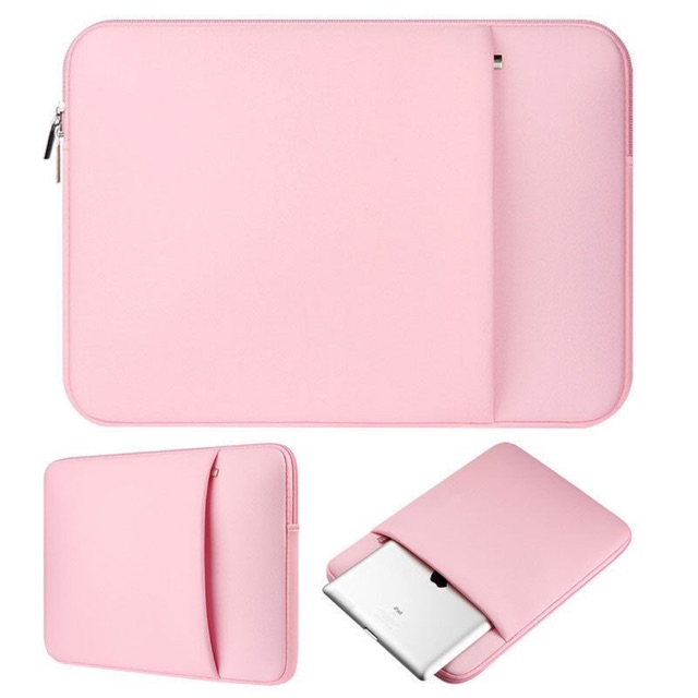 Tas Laptop Softcase Sleeve Macbook 13 14 15 inch Neoprene Zipper