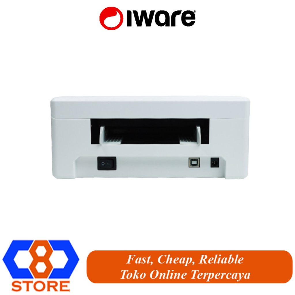 PRINTER RESI LABEL BARCODE BP-429BT 429BT THERMAL A6 BLUETOOTH USB