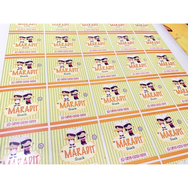 

stiker HVS uk. Folio