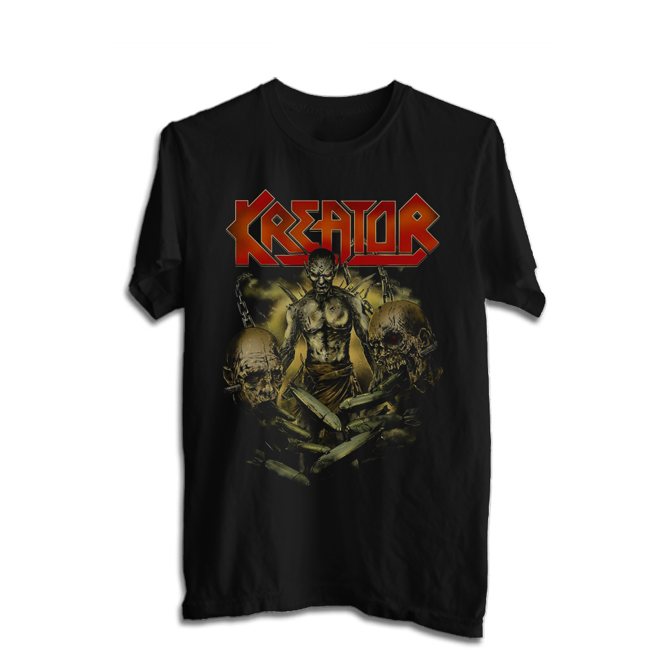 Kaos Distro Band Metal Kreator - Kaos Rock Band Kreator   2