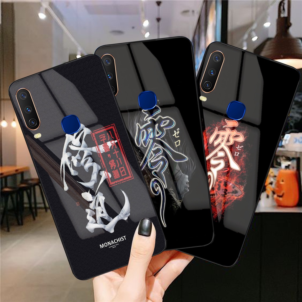 Softcase Glass Kaca LIFE [SF99] VIVO Y12/Y12I/Y15/Y17 Terbaru Casing Handphone-Pelindung Handphone-A