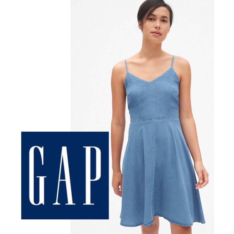 GAP DENIM Cami dress