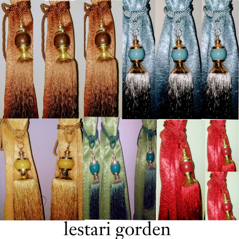 Tasel gorden Tali pengikat Gorden Tasel jumbo Tali gorden
