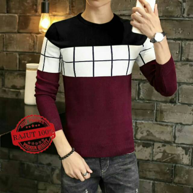 Baju Rajut Pria Terbaru | Felix Rajut