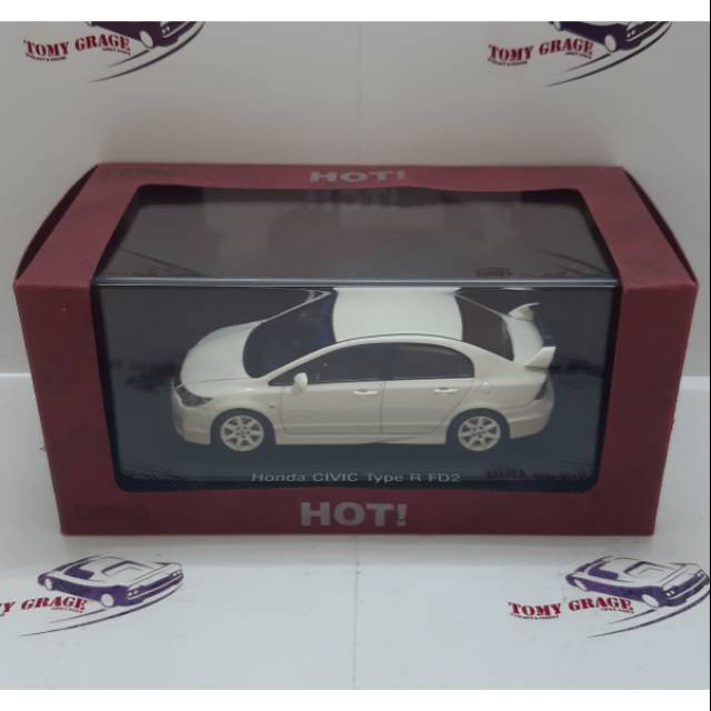 Ebbro Honda Civic Type R FD2 White