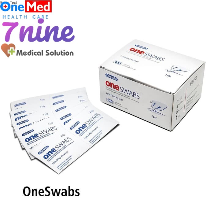 alkohol swab / kapas alkohol / tissue alkohol / oneswabs / one swab