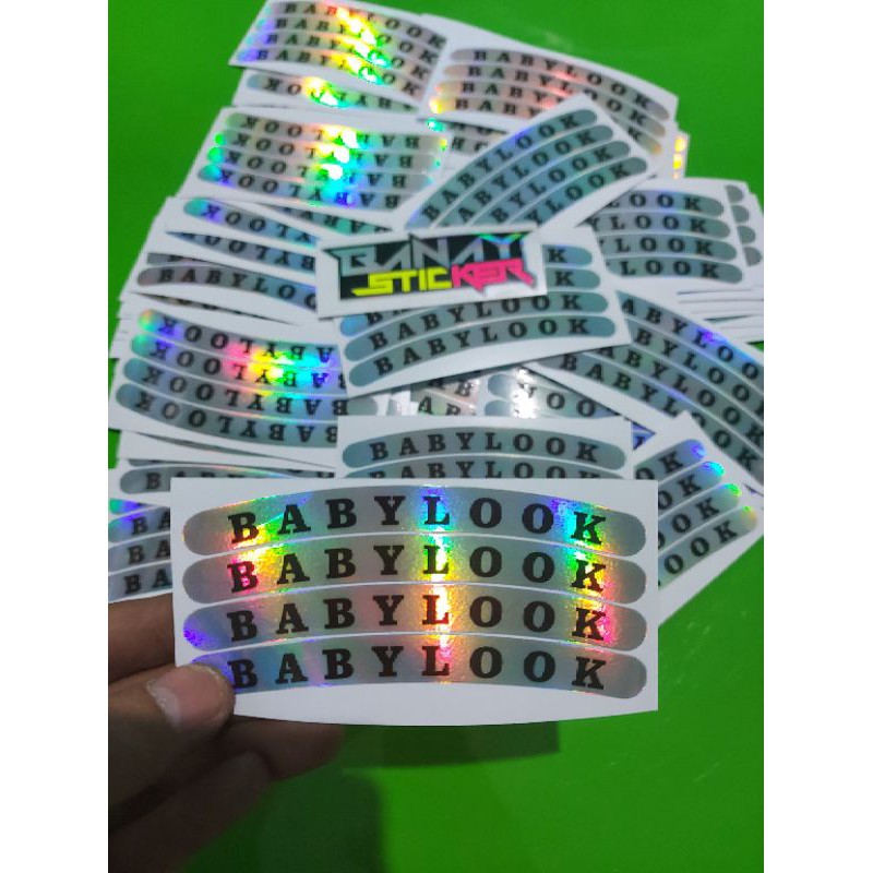 STICKER VELG BABYLOOK HOLO