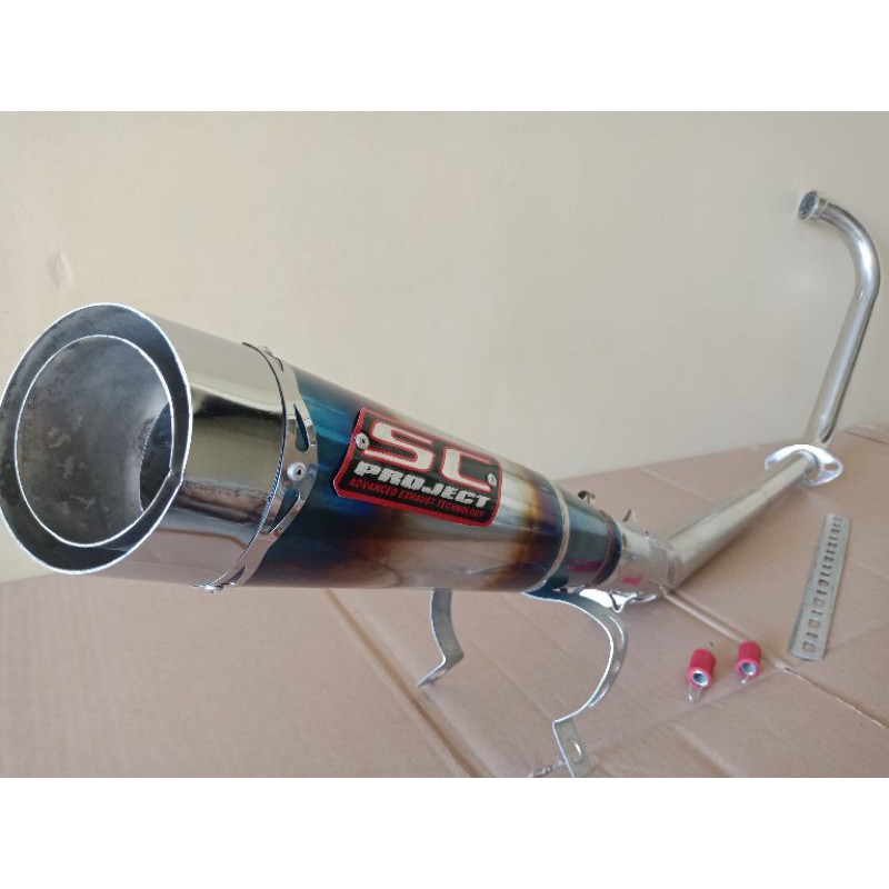 Knalpot SC Project  vixion old version vixion new lighting R15 all series cb150r old