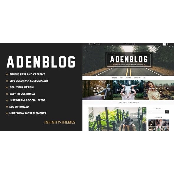 Aden Wordpress Blog Theme