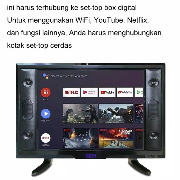 PROMO TV LED 25 INCI SMART/DIGITAL/ANALOG COCOK U/KOMPUTER TELEVISI CCTV GAME PS SUPPORT HDMI-VGA-USB-AV GARANSI RESMI 1 TAHUN.