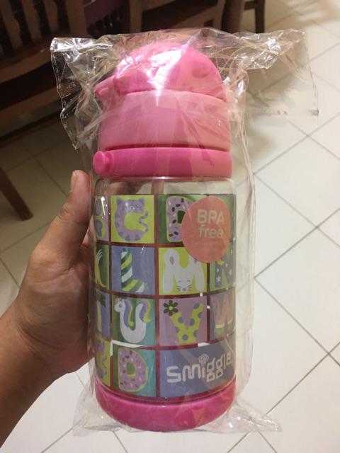 Botol Minum Anak Lions Star Botol Anak Tali Dan Sedotan Karakter Sikat Botol