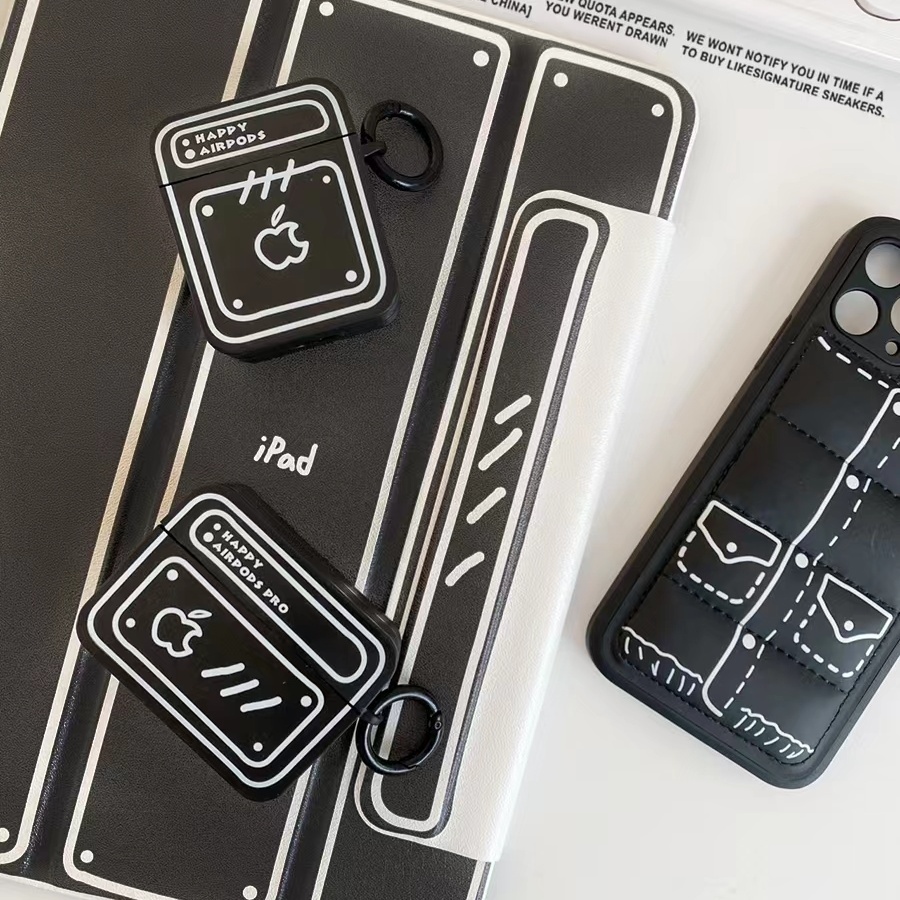 Case Pelindung Bahan Silikon Tahan Banting Untuk AirPods 1 2 Pro Gen 3
