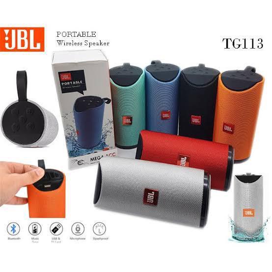 Speaker TG 113 Bluetooth Wireless KMS E62  / TG113 Speaker Music Mini Super Bass / Speaker Portable bisa USB dan Micro SD juga AUX