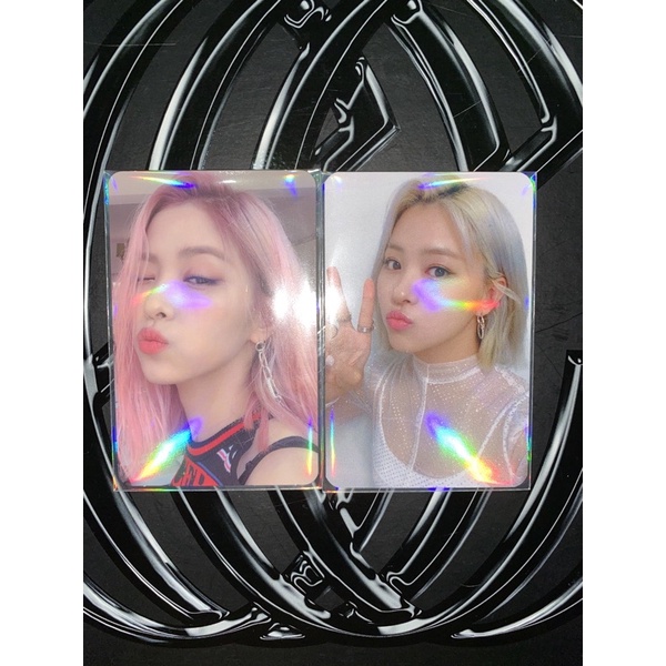 Photocard PC Ryujin Icy pout Ryujin Not Shy Benefit MMT Round 2