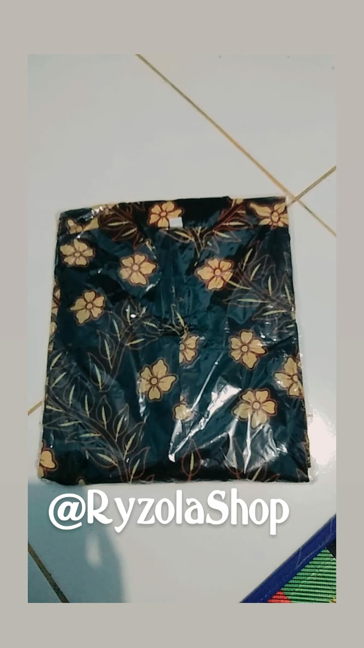 Batik Couple Keluarga Sania Ruffle Ori Ndoro Jowi Dnt Phonix