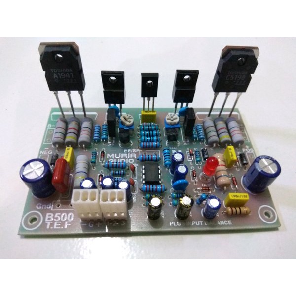 Kit Driver Power Amplifier Apex B500 TEF Fiber RM V Input Balance