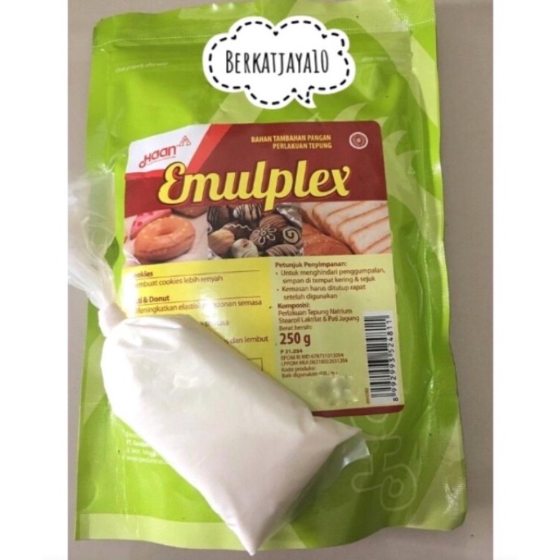 

Murah Repack 50 Gram EMULPLEX Haan EMPLEX Perenyah Kue Halal