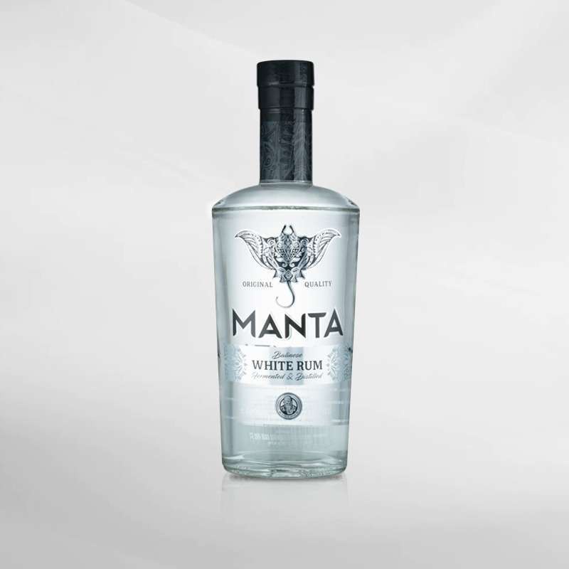 Manta White Rum 700 ml Setipe Bacardi White Rum