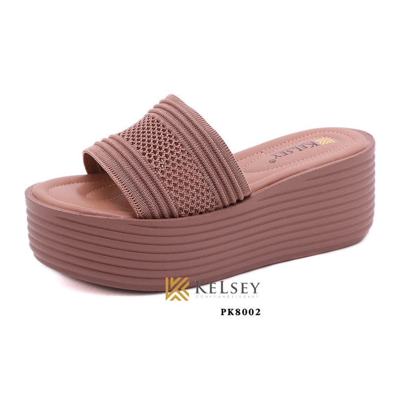 Nicole Wedges Sandal Wanita Kelsey PK8002 Sandal Wedges