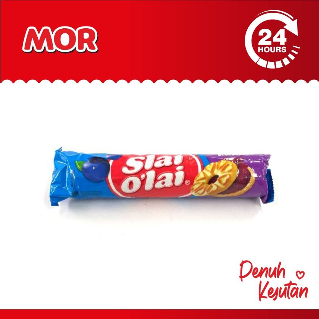 

ROMA Slai Olai Blueberry Biskuit Berri 128 gr