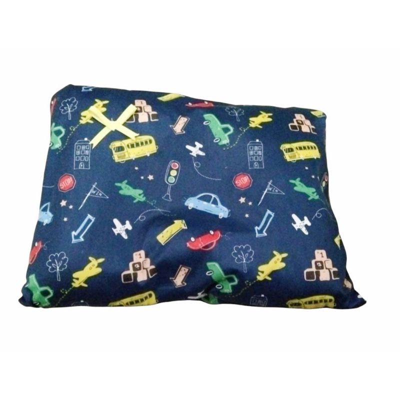 Bantal peang bayi bahan katun jepang lembut (sarung bantal bisa dilepas)