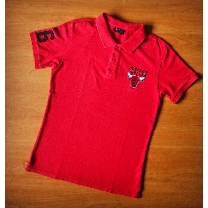 POLO SHIRT NBA CHICAGO BULLS SECOND ORI