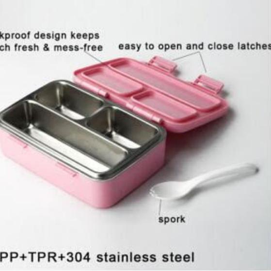 Harga Update (SUPER SALE) YOOYEE 627 Stainless Steel Lunch Box-627