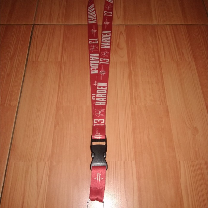

Dijual Tali Id Lanyard Nba Houston Rockets Harden Original Merchandise 2Nd Trendi