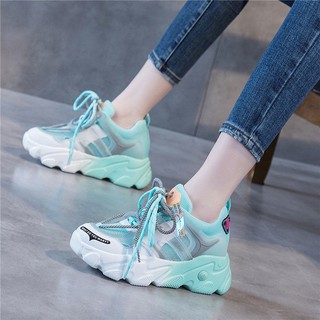 Bawah tebal Sepatu  SP 076 Sneakers Wanita olahraga Import 