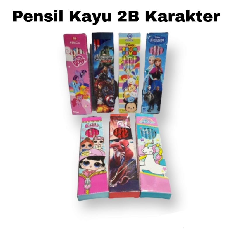 

Pensil 2B Karakter Termurah / 12Pcs Pensil Fancy Murah