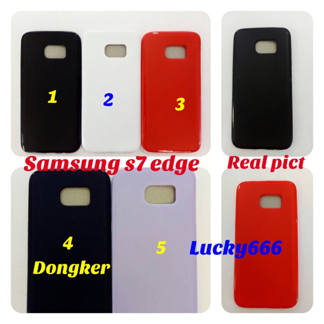 Soft case samsung s7 edge silikon samsung galaxy s7 edge G935f