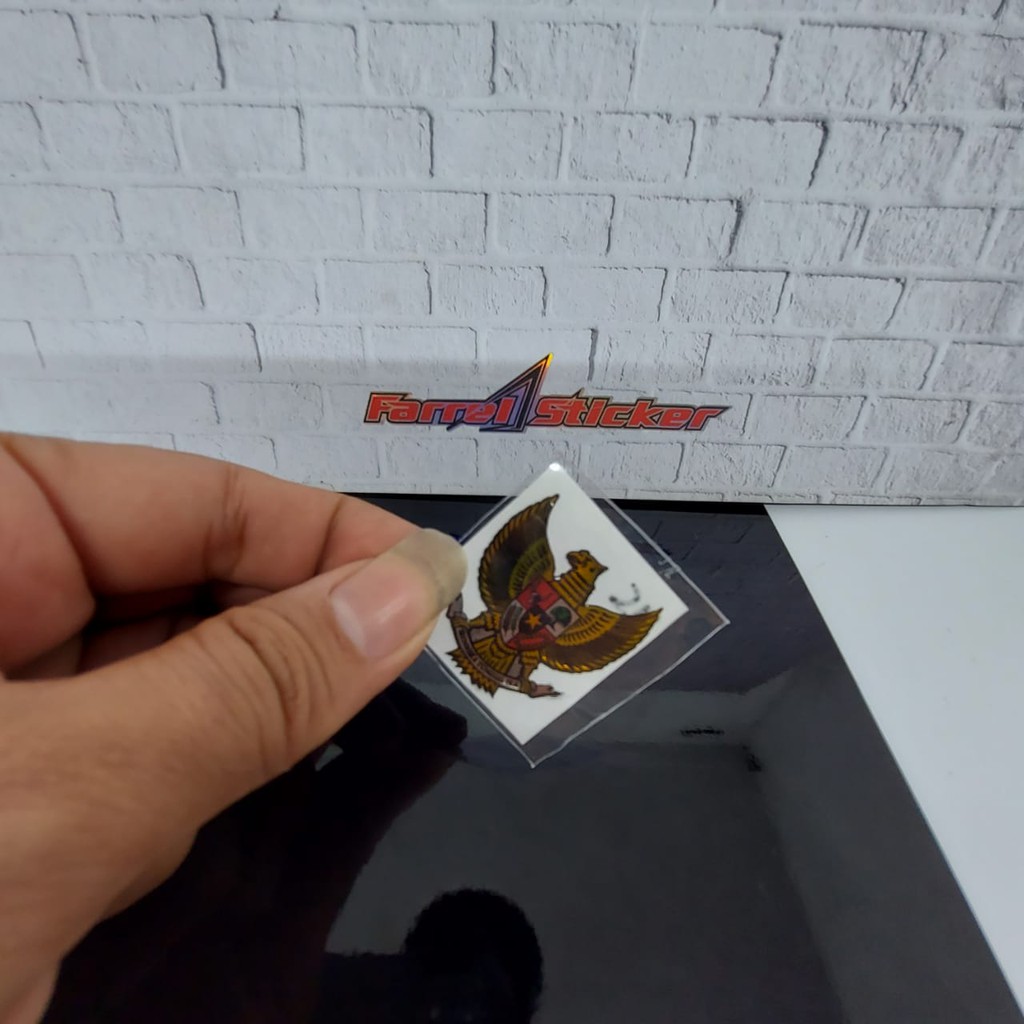 stiker timbul sticker GARUDA MINI