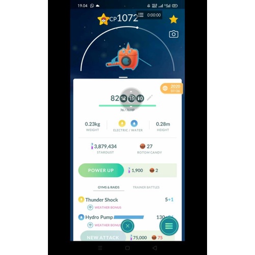 Trade Pokemon Go Rotom
