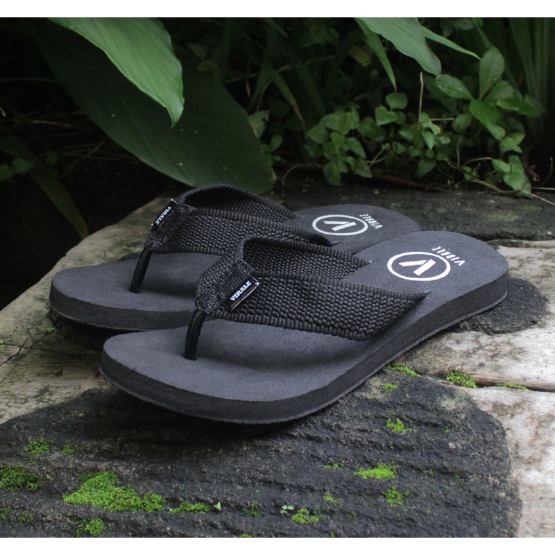 Sandal Jepit Pria Bahan Spon Model Casual VL 201 HT