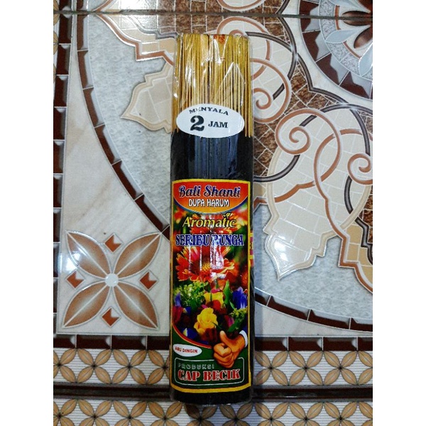 Dupa / Hio Wangi Harum Bali Shanti 32 cm 800 gram Aroma Seribu Bunga