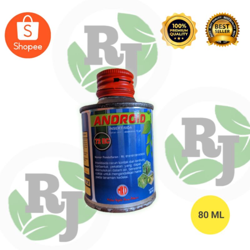 INSEKTISIDA ANDROID 72EC - BAHAN AKTIF ABAMEKTIN 72 g/l Kemasan Lama