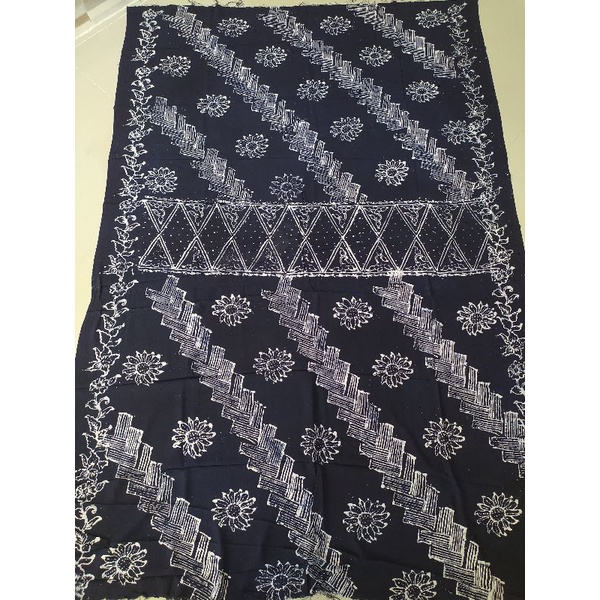 sarung batik tuban ori warna hitam